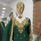 Chinon Silk Cording Embroidery Sharara Set