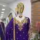Chinon Silk Cording Embroidery Sharara Set