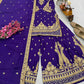 Chinon Silk Cording Embroidery Sharara Set