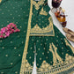 Chinon Silk Cording Embroidery Sharara Set