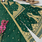 Chinon Silk Cording Embroidery Sharara Set