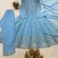 Sequin Embroidered Anarkali Suit