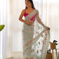 Floral Aari Embroidered Saree