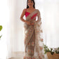 Floral Aari Embroidered Saree