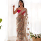 Floral Aari Embroidered Saree