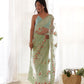 Floral Aari Embroidered Saree