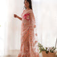 Floral Aari Embroidered Saree