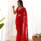 Tonal Aari Embroidered Saree