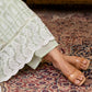 Chikankari Embroidered Cotton Gown