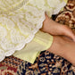Chikankari Embroidered Cotton Gown