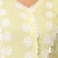 Chikankari Embroidered Cotton Gown