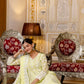 Chikankari Embroidered Cotton Gown