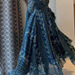 Maroon Georgette Bandhani Print Anarkali Gown