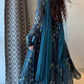 Maroon Georgette Bandhani Print Anarkali Gown