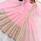 Heavy Sequence Work Border Roman Silk Anarkali set With Dupatta For Partywear