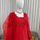 Natural Crepe Kurta Farshi Salwar With Dupatta