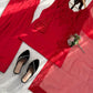 Natural Crepe Kurta Farshi Salwar With Dupatta