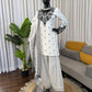 Natural Crepe Kurta Farshi Salwar With Dupatta
