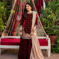 Embroidered Velvet Palazzo Suit Set