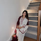 Maroon Embroidered Farshi Set