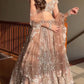 Mauve Sequin Dori Lehenga Set