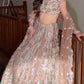 Mauve Sequin Dori Lehenga Set