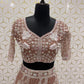 Mauve Sequin Dori Lehenga Set