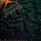 Emerald Beaded Sequin Saree