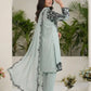 Fox Georgette Kurta Set With Floral Embroidery