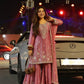Dusty Rose Sequin Silk Suit