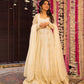 Ivory Sequin Anarkali Gown