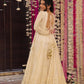 Ivory Sequin Anarkali Gown