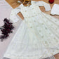 Ivory Sequin Anarkali Gown