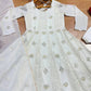 Ivory Sequin Anarkali Gown