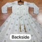 Ivory Sequin Anarkali Gown