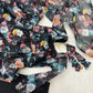 Multicolor Organza Taby Silk Digital Print Anarkali Set with Dupatta