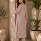 Floral Embroidered Cotton Kurta