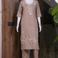 Floral Embroidered Cotton Kurta