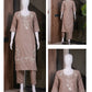 Floral Embroidered Cotton Kurta