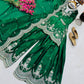 Purple Shimmer Satin Sharara Set with Dupatta