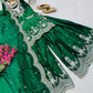 Purple Shimmer Satin Sharara Set with Dupatta