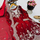 Purple Shimmer Satin Sharara Set with Dupatta