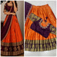 Kanjivaram Maggam Work South Style Half Lehenga