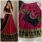 Kanjivaram Maggam Work South Style Half Lehenga