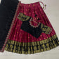 Kanjivaram Maggam Work South Style Half Lehenga