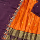 Kanjivaram Maggam Work South Style Half Lehenga