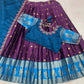 Kanjivaram Maggam Work South Style Half Lehenga