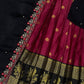 Kanjivaram Maggam Work South Style Half Lehenga