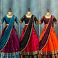 Kanjivaram Maggam Work South Style Half Lehenga
