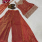 Sequin Embroidered Sharara Set